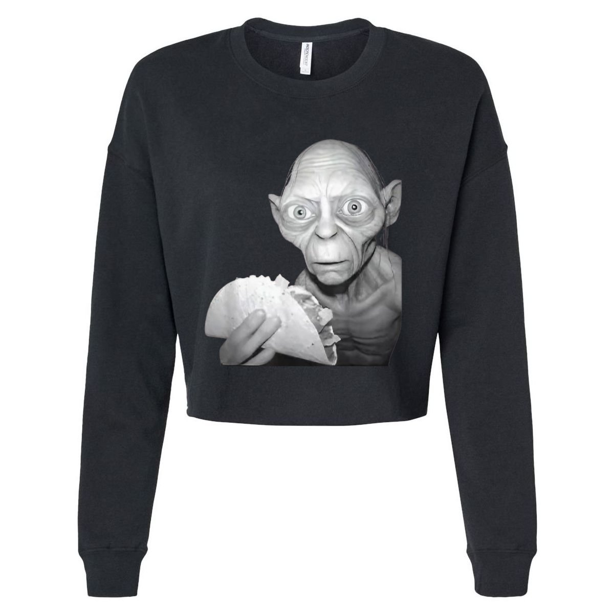 My Precious Tacos Cropped Pullover Crew