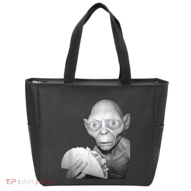 My Precious Tacos Zip Tote Bag
