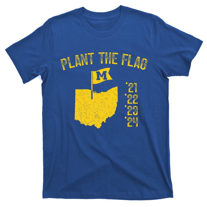 Michigan Plant The Flag 21 22 23 24 T-Shirt