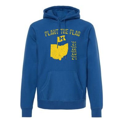 Michigan Plant The Flag 21 22 23 24 Premium Hoodie