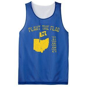 Michigan Plant The Flag 21 22 23 24 Mesh Reversible Basketball Jersey Tank