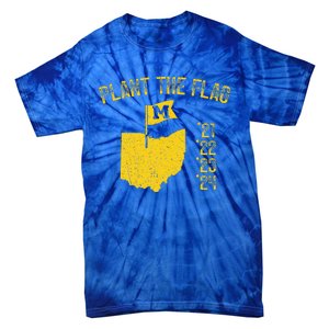 Michigan Plant The Flag 21 22 23 24 Tie-Dye T-Shirt