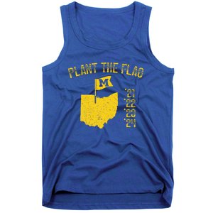 Michigan Plant The Flag 21 22 23 24 Tank Top