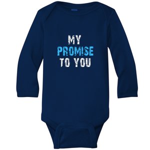 My Promise To You Baby Long Sleeve Bodysuit