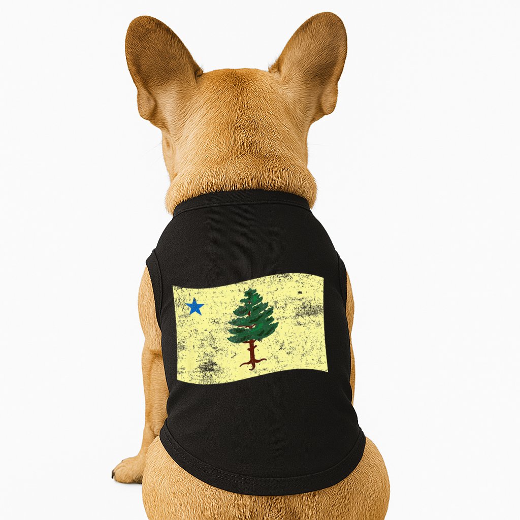 Maine Pine Tree Flag 1901 – First State Flag Doggie Tank