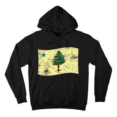 Maine Pine Tree Flag 1901 – First State Flag Hoodie