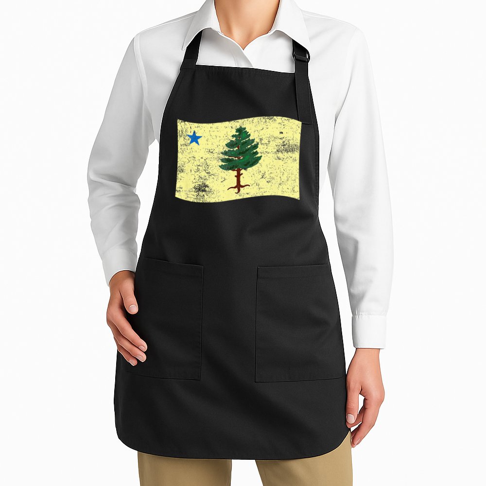 Maine Pine Tree Flag 1901 – First State Flag Apron