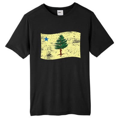 Maine Pine Tree Flag 1901 – First State Flag Tall Fusion ChromaSoft Performance T-Shirt