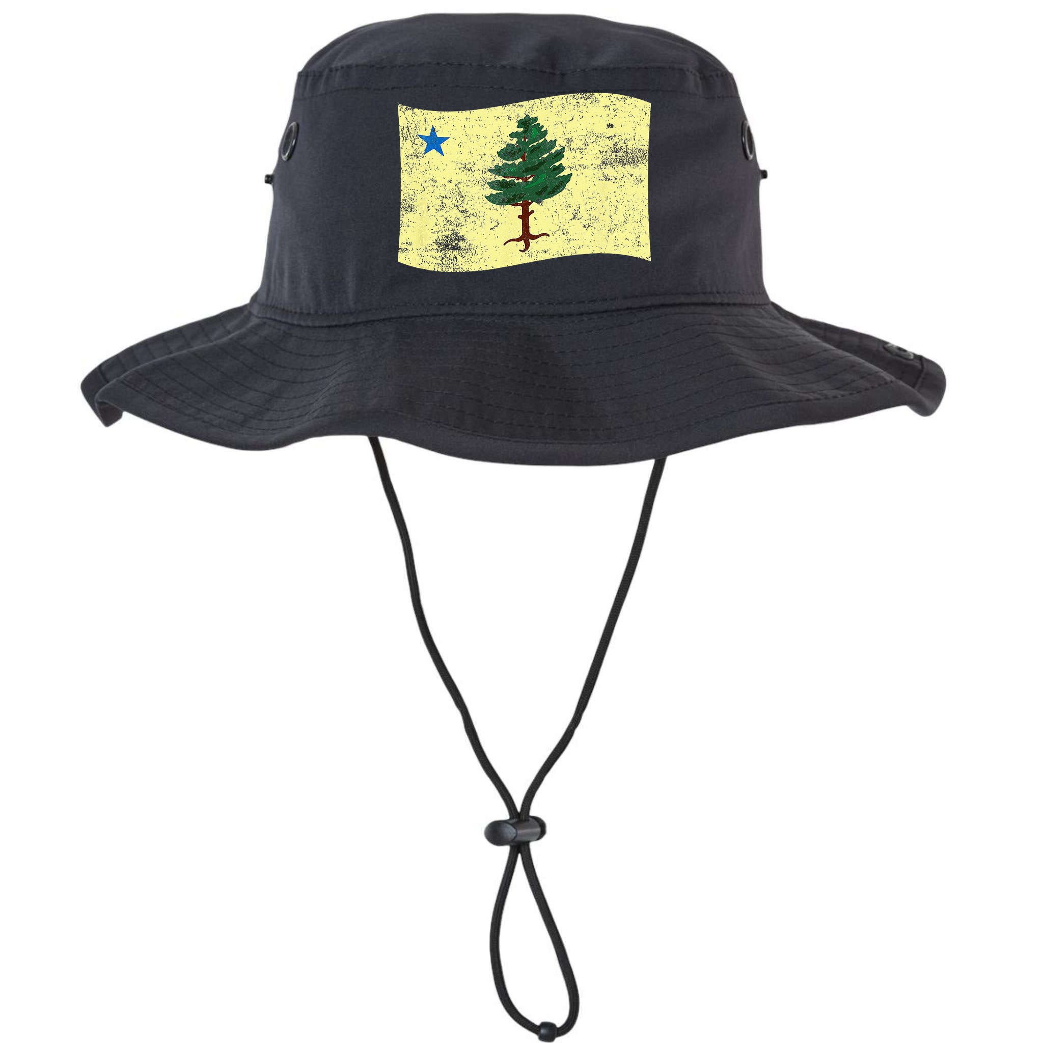 Maine Pine Tree Flag 1901 – First State Flag Bucket Hat