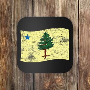 Maine Pine Tree Flag 1901 – First State Flag Coaster