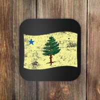 Maine Pine Tree Flag 1901 – First State Flag Coaster