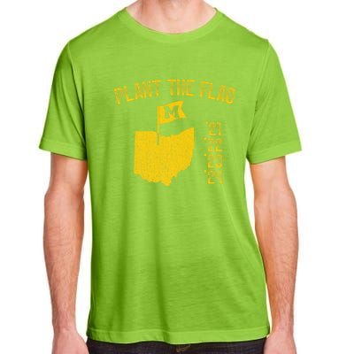 Michigan Plant The Flag 21 22 23 24 Adult ChromaSoft Performance T-Shirt