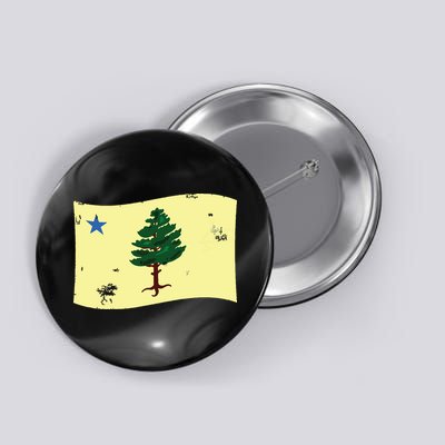 Maine Pine Tree Flag 1901 First State Flag Button