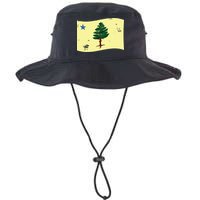 Maine Pine Tree Flag 1901 First State Flag Bucket Hat