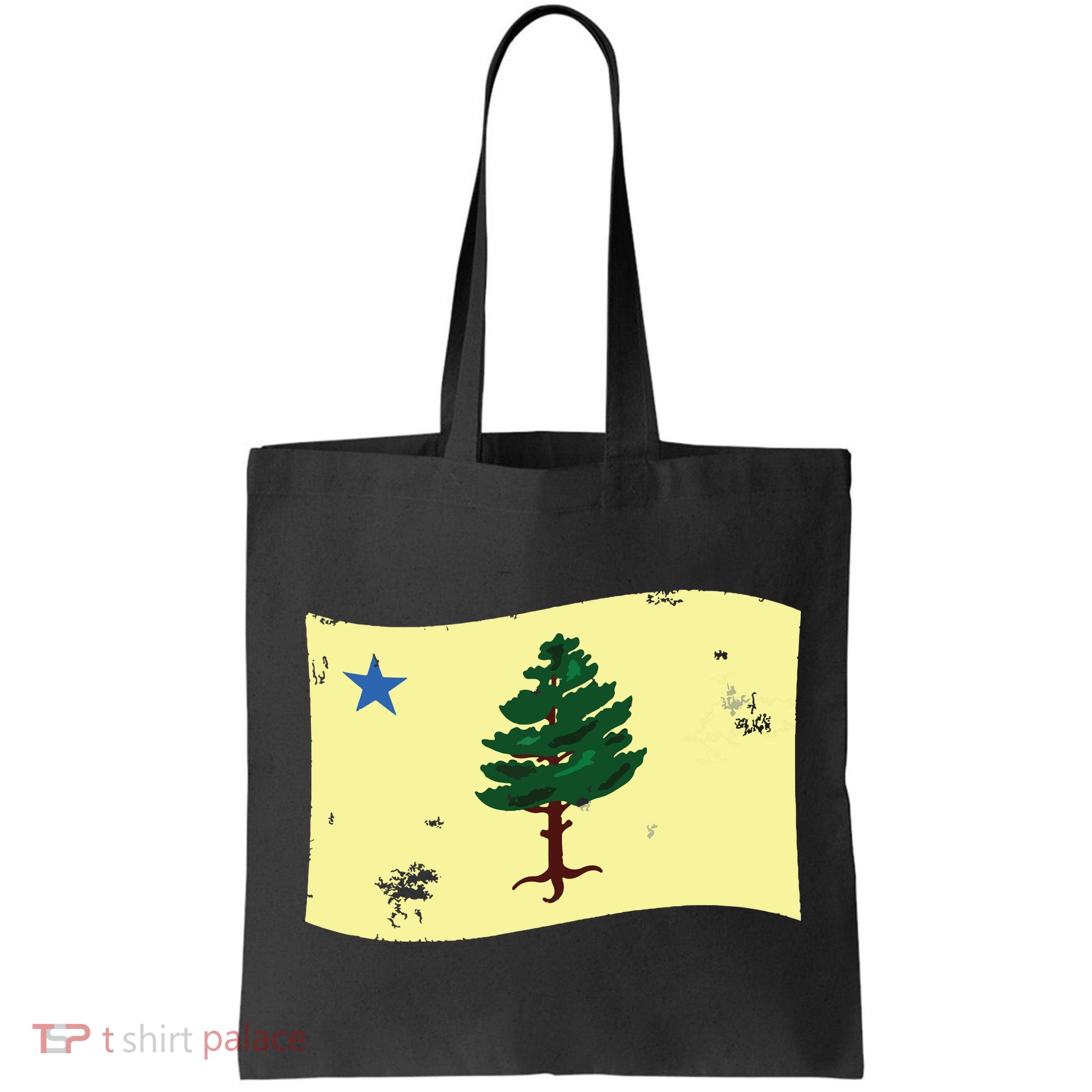 Maine Pine Tree Flag 1901 First State Flag Bag