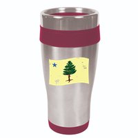 Maine Pine Tree Flag 1901 First State Flag 16oz Travel Tumbler