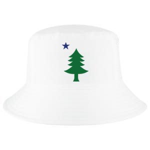 Maine Pine Tree State Flag Pride Patriotic Cool Comfort Performance Bucket Hat