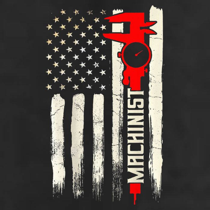 Machinist Patriotic Us Flag Design Of Clothing Cool Comfort Performance Bucket Hat