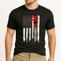 Machinist Patriotic Us Flag Design Of Clothing Performance Shirt