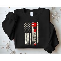 Machinist Patriotic Us Flag Design Of Clothing Sweatshirt