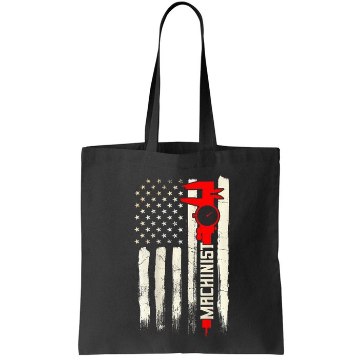 Machinist Patriotic Us Flag Design Of Clothing Bag