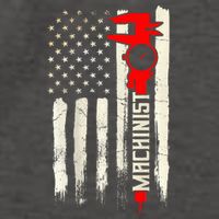 Machinist Patriotic Us Flag Design Of Clothing Vector Backpack