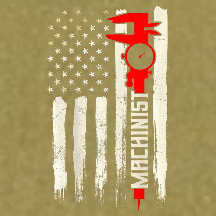 Machinist Patriotic Us Flag Design Of Clothing Garment-Dyed Women's Muscle Tee