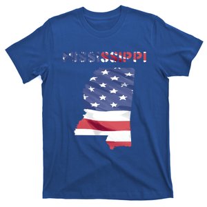 Mississippi Proud United States America Patriot Flag Usa Gift T-Shirt