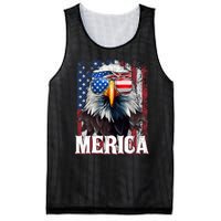 Merica Patriotic Usa Eagle Of Freedom 4th Of July Mesh Reversible Basketball Jersey Tank