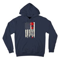 Machinist Patriotic Us Flag Hoodie