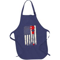 Machinist Patriotic Us Flag Apron