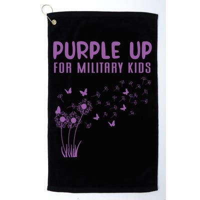 Military Purple Up Day Gift Month Military Gift Golf Towel
