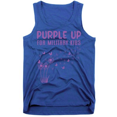 Military Purple Up Day Gift Month Military Gift Tank Top