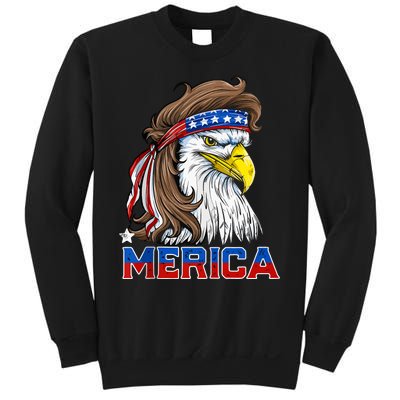 Merica Patriotic USA Eagle Of Freedom 4th Of July Sweatshirt