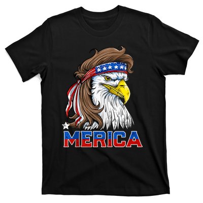 Merica Patriotic USA Eagle Of Freedom 4th Of July T-Shirt