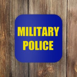 Military Police Uniform Work Gift Coaster