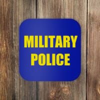 Military Police Uniform Work Gift Coaster