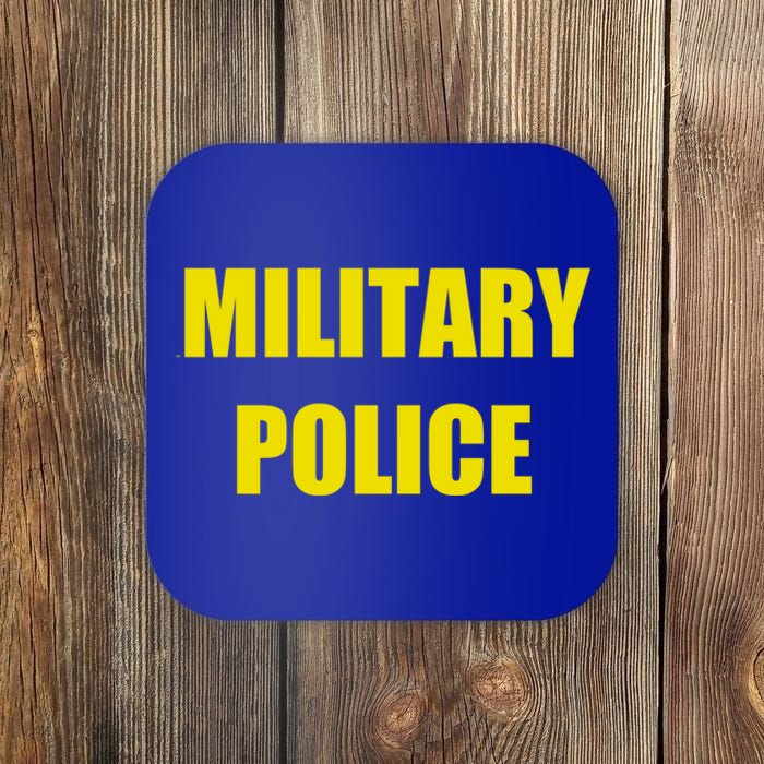 Military Police Uniform Work Gift Coaster