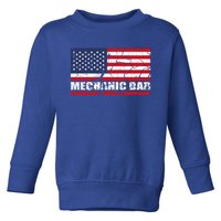 Mechanics Patriotic Usa Flagge Gift Toddler Sweatshirt