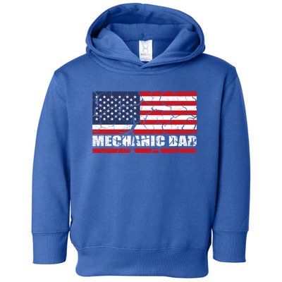 Mechanics Patriotic Usa Flagge Gift Toddler Hoodie