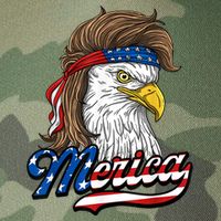 4th of july Legacy Tie Dye Trucker Hat