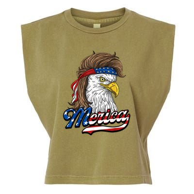 4th of july Garment-Dyed Women's Muscle Tee