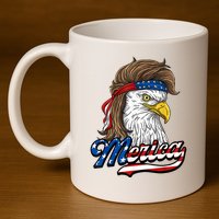 4th of july 11oz C Handle Ceramic Mug