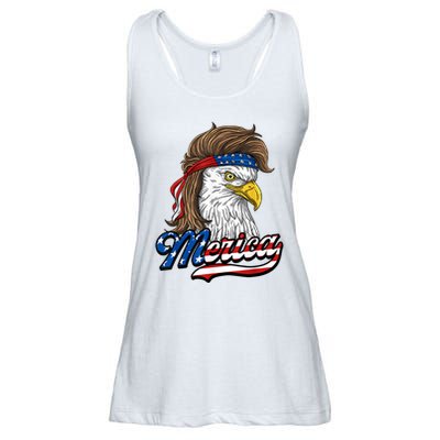 4th of july Ladies Essential Flowy Tank