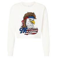 4th of july Cropped Pullover Crew