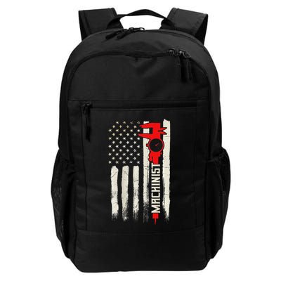 Machinist Patriotic Us Flag Design Of Clothing Daily Commute Backpack