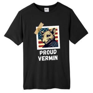 Mouse Proud Vermin Vote Blue Tall Fusion ChromaSoft Performance T-Shirt