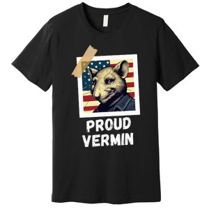 Mouse Proud Vermin Vote Blue Premium T-Shirt