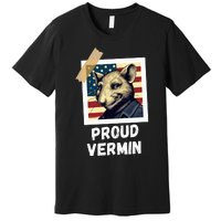 Mouse Proud Vermin Vote Blue Premium T-Shirt