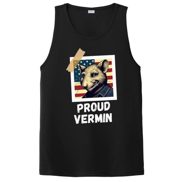 Mouse Proud Vermin Vote Blue PosiCharge Competitor Tank